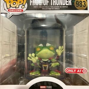 Funko Pop! Deluxe Marvel Thor Frog of Thunder 983 Loki Target Exclusive Box NEW